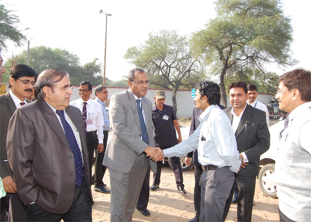 Shri B.Sriram (Managing Director - SBI) Visited at GIL Kiosk CSP Point at Khatraj.